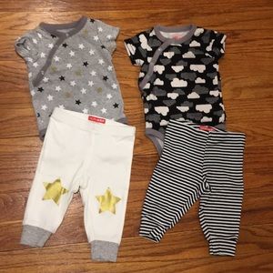 Skip * Hop 2 bodysuit / pant set bundle